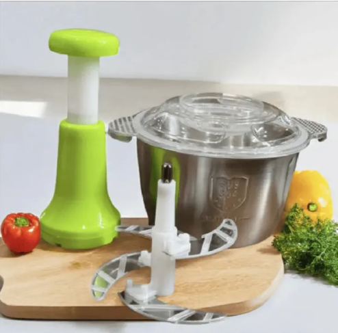 2.0 Litre Premium Quality Meat & Vegetable Push Chopper