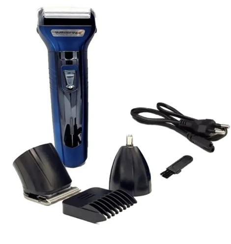 3-in-1 Electric Hair Clipper & Trimmer Set - Model KM-6332