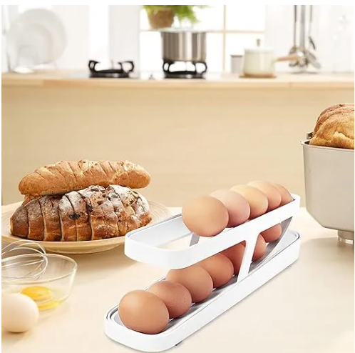 Auto Rolling Egg Holder for Fridge