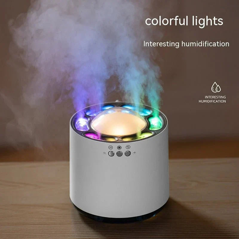 Dynamic Sound Pickup Humidifier with RGB LED Lights