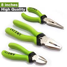 Aweisi High Quality Pliers – 6 & 8 Inch Long Nose Pliers