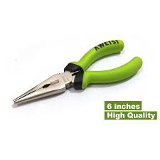 Aweisi High Quality Pliers – 6 & 8 Inch Long Nose Pliers