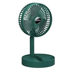 Foldable Desktop Fan – Portable USB Rechargeable Table Fan
