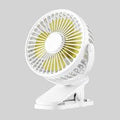 Clip-On Desktop Fan – Portable USB Rechargeable Mini Fan