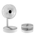 Foldable Desktop Fan – Portable USB Rechargeable Table Fan