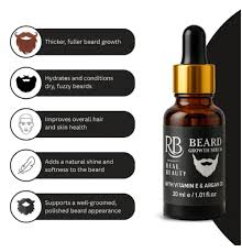 RB Beard Growth Serum with Vitamin E & Argan Oil – 30ml