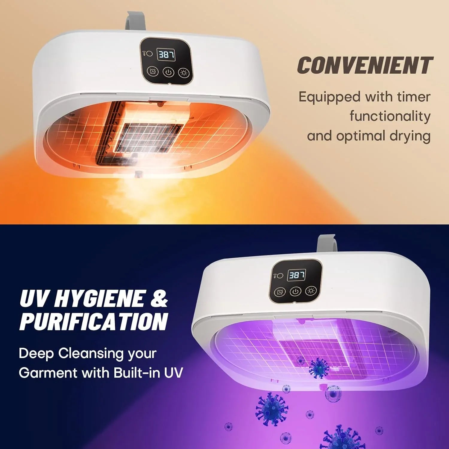 Smart Garment Steamer & UV Dry Cleaning Machine